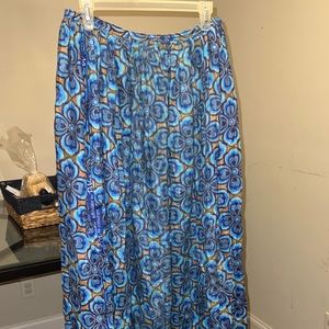 Long, full maxi skirt